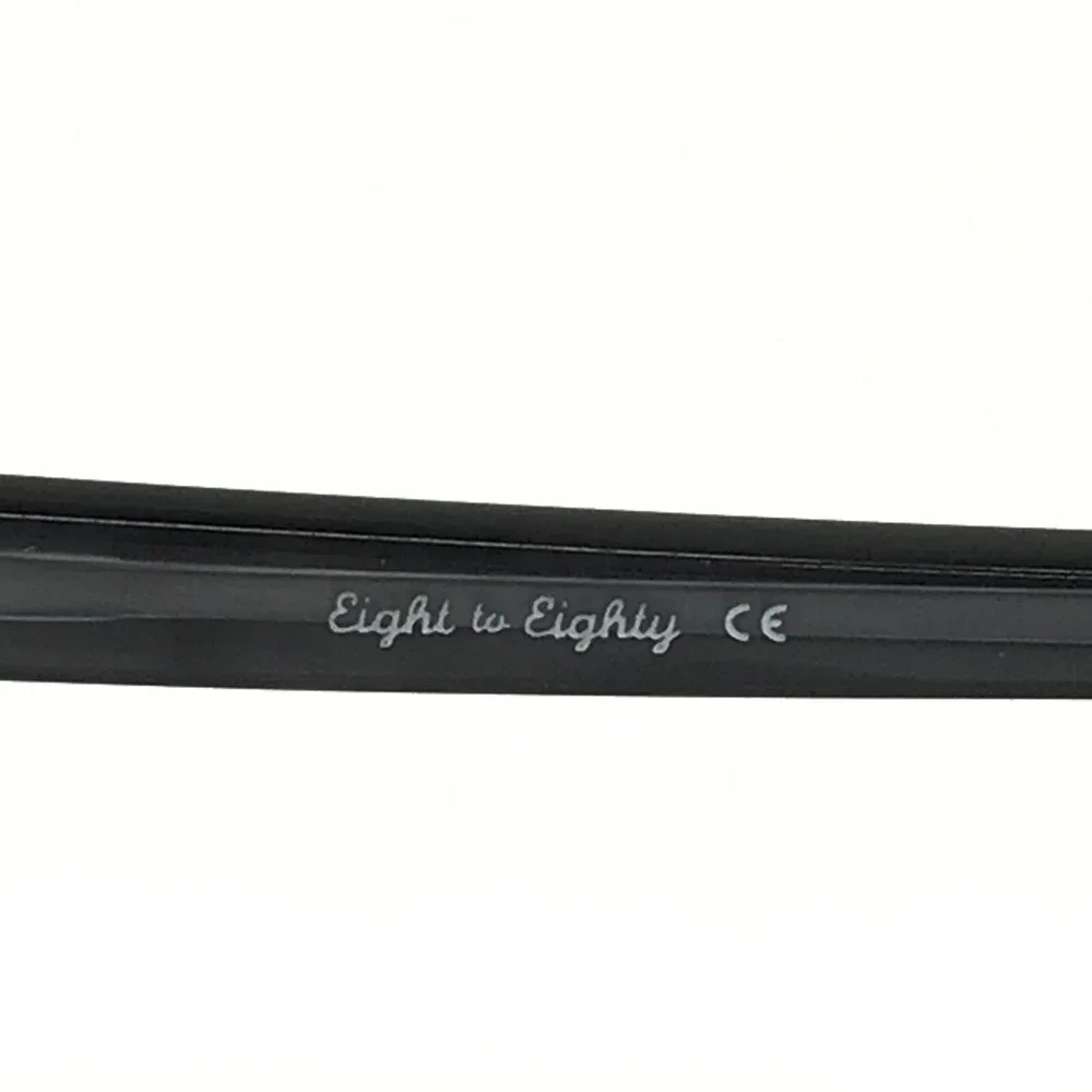 Eight to Eighty Eyeglasses Frames Lincoln BLUE Grey Square Full Rim 54-17-140
